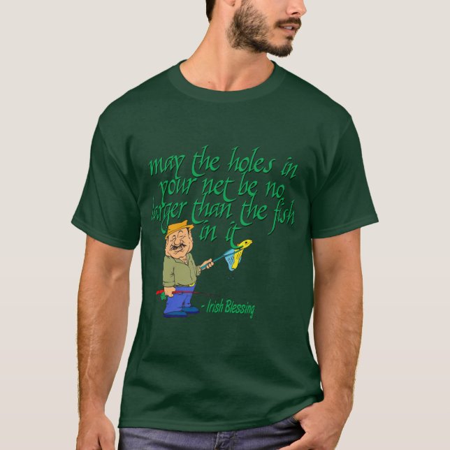Irish Fishing Blessing T-Shirt (Front)