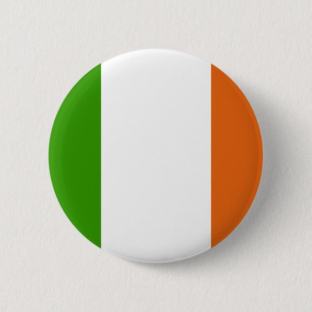 Irish Flag 2 Inch Round Button (Front)