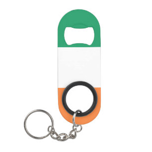 Irish Flag bocnt Keychain Bottle Opener