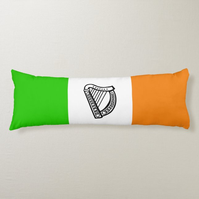 Irish flag body pillow (Front)