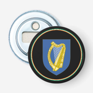 Irish Flag Bottle Opener, Ireland Emblem / Party Opener
