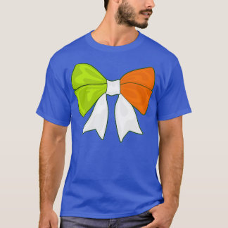 Irish Flag Bow Tie St Patrick Paddy Patty Day T-Shirt