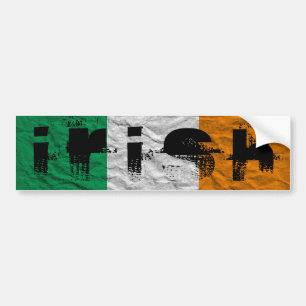 irish flag bumper sticker