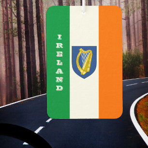 Irish Flag Car Air Freshener, Ireland Air Freshener