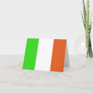 Irish Flag Card