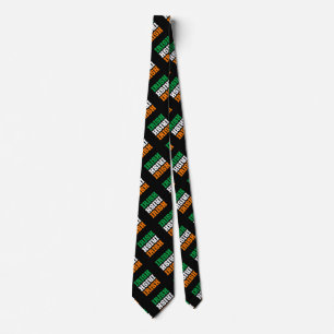 Irish Flag Colours for St Patricks Tie