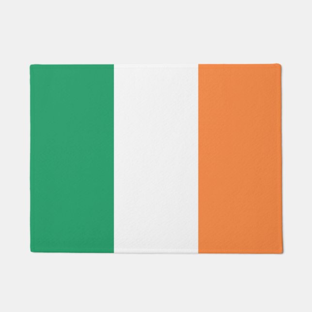 Irish Flag dmcn Doormat (Front)