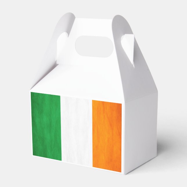 Irish Flag Favor Box (Front Side)