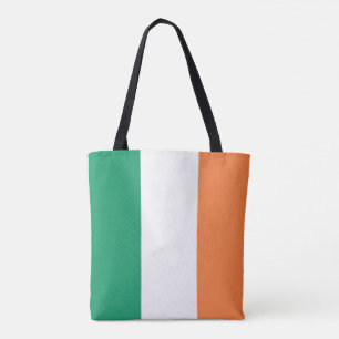 Irish Flag, Flag of Republic of Ireland Tote Bag
