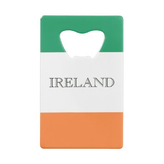 Irish Flag Ireland bocnt Credit Card Bottle Opener