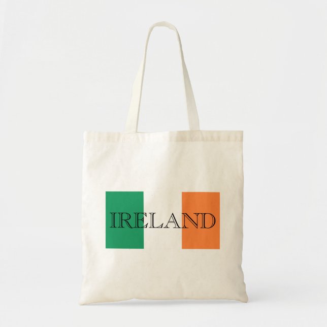 Irish Flag Ireland btcnt Tote Bag (Front)