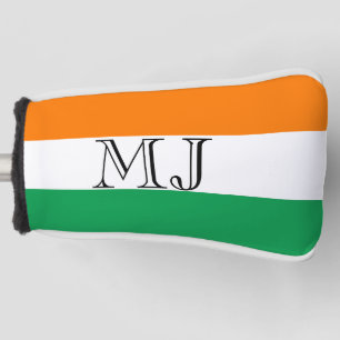 Irish Flag Ireland Monogram Putter Cover
