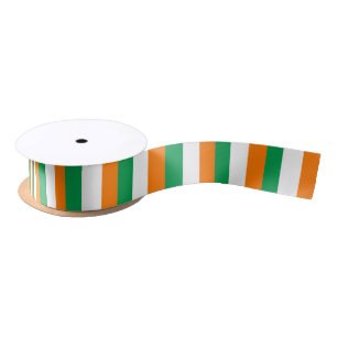 Irish Flag & Ireland travel, holiday /sports Satin Ribbon