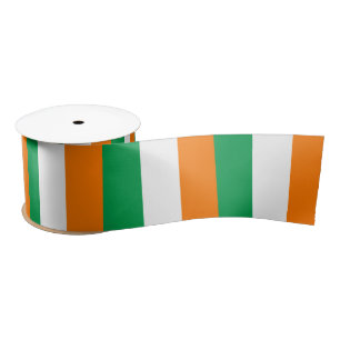 Irish Flag & Ireland travel, holiday /sports Satin Ribbon