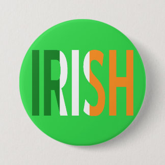 Irish Flag Irish 3 Inch Round Button