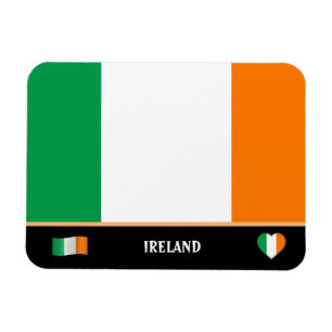 Irish Flag & Irish country travel / Ireland Magnet