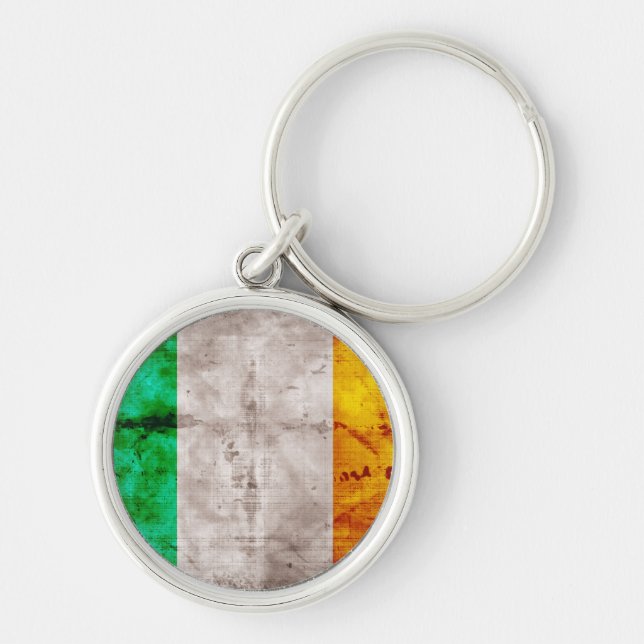 Irish Flag Keychain (Front)