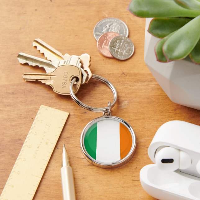 Irish flag keychain (Desk)