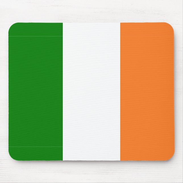 Irish Flag Mouse Pad (Front)