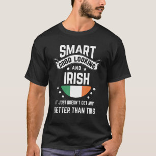Irish Flag Native Pride  Ireland Irish Roots T-Shirt