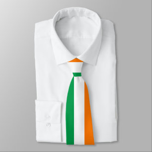 Irish flag of Ireland St Patricks Day party Tie