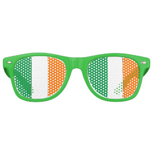 Irish Flag - Party Shades! Retro Sunglasses