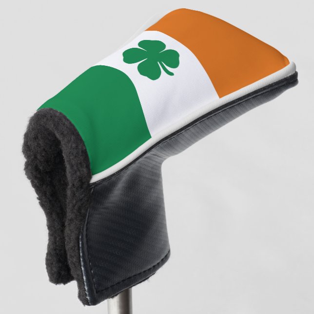 Irish Flag Patriotic Ireland Flag Golf Head Cover (3/4 Front)