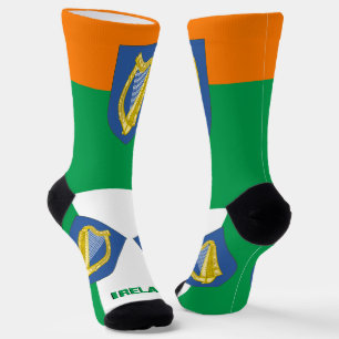 Irish Flag Patriotic, Sustainable Ireland Premium Socks