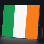 Irish Flag Plaque<br><div class="desc">Enhance your decor with our distinguished plaque featuring the flag of Ireland! Crafted with meticulous attention to detail, this plaque is more than just a decorative piece; it's a celebration of Irish heritage and national pride. The bold design proudly showcases the iconic elements of the Irish flag, symbolizing the nation's...</div>