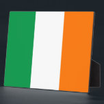 Irish Flag Plaque<br><div class="desc">Enhance your decor with our distinguished plaque featuring the flag of Ireland! Crafted with meticulous attention to detail, this plaque is more than just a decorative piece; it's a celebration of Irish heritage and national pride. The bold design proudly showcases the iconic elements of the Irish flag, symbolizing the nation's...</div>