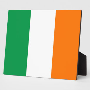 Irish Flag Plaque