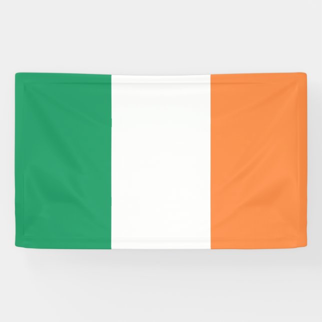 Irish Flag (Republic of Ireland) (ROI) (Eire) Banner (Horizontal)