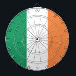 Irish Flag (Republic of Ireland) (ROI) (Eire) Dartboard<br><div class="desc">This design features the national flag of the Republic of Ireland, which is a country in the North West of Europe. The Republic of Ireland consists of 26 out of the 32 counties on the island of Ireland (which is also known, in the Irish language, as Éire and, in Ulster...</div>