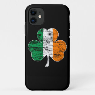 Irish Flag Shamrock (distressed) iPhone 5 Case