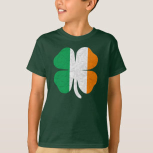 Irish Flag Shamrock T-Shirt