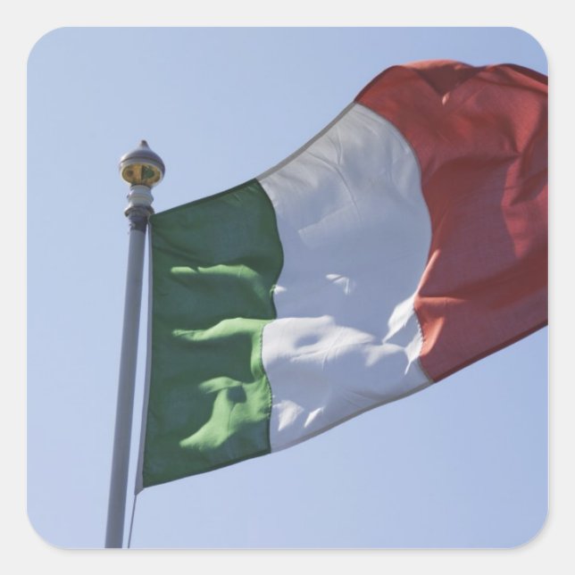 Irish Flag Square Sticker (Front)