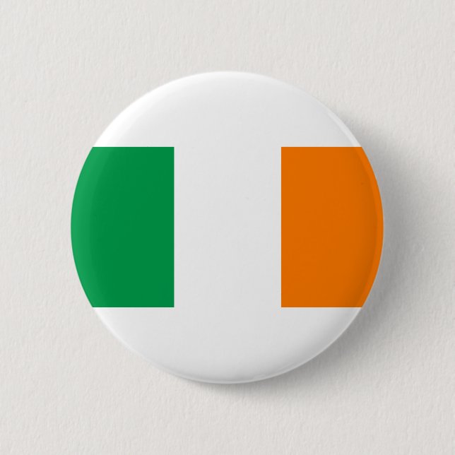 Irish Flag/St Patrick's Day 2 Inch Round Button (Front)