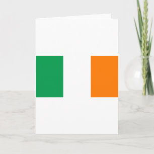 Irish Flag/St Patrick's Day Card