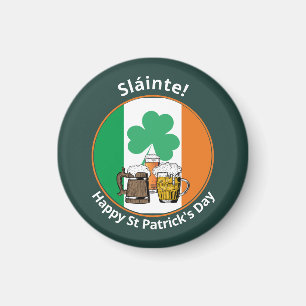 Irish Flag St Patricks Day Magnet