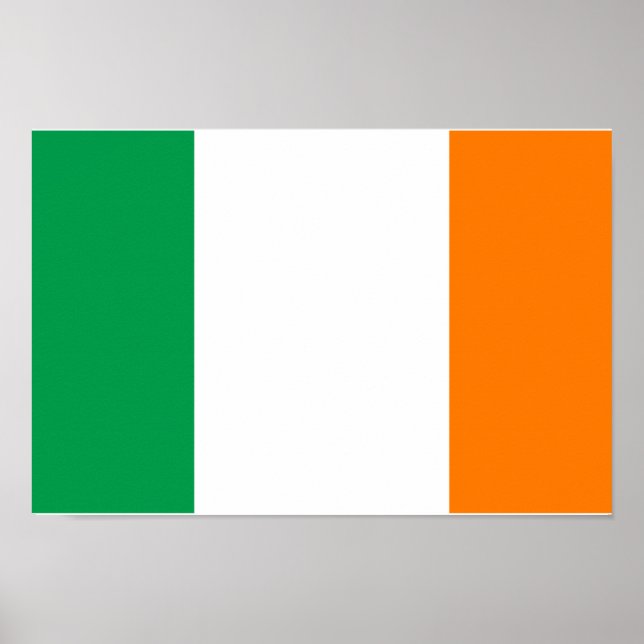 Irish Flag/St Patrick's Day Poster (Front)