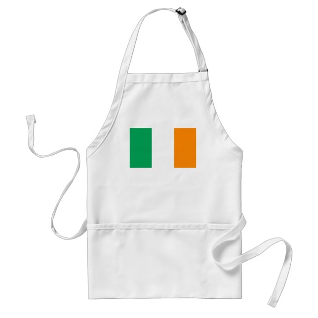 irish flag standard apron (Front)