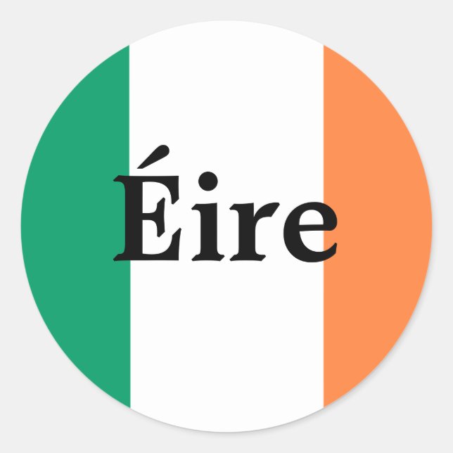 Irish Flag Sticker (Front)