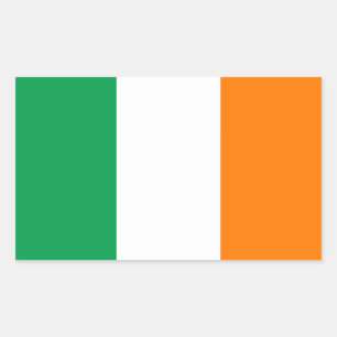 Irish flag stickers