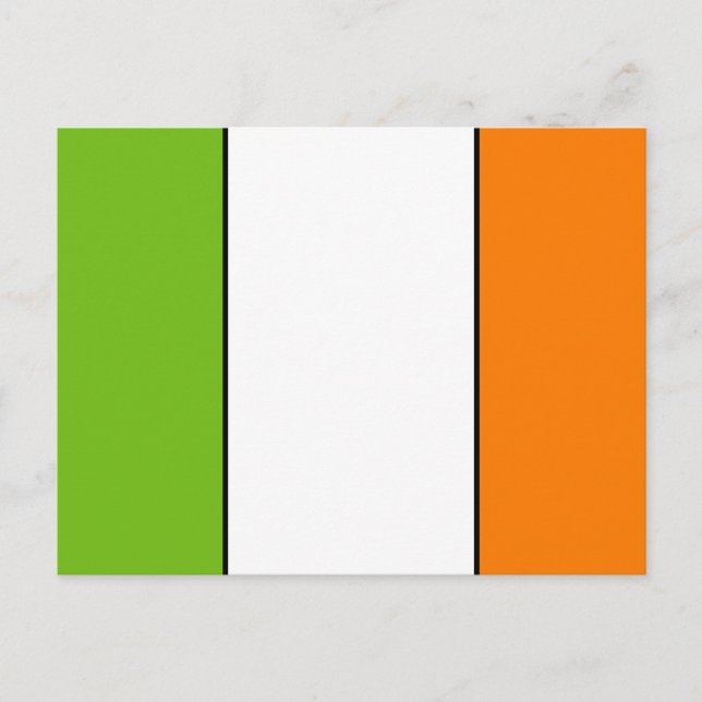 Irish Flag T-shirts and Gifts Postcard (Front)