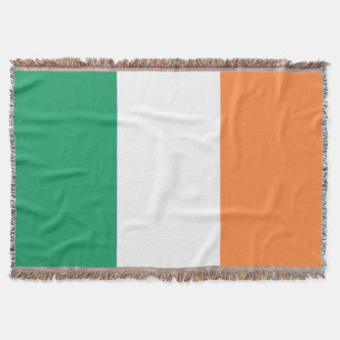 Irish Flag tbcn Throw Blanket