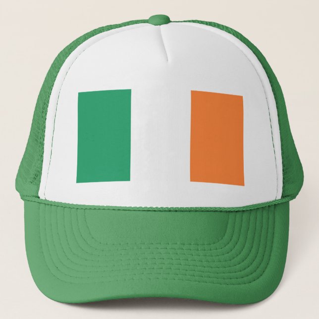 Irish Flag thcnt Trucker Hat (Front)