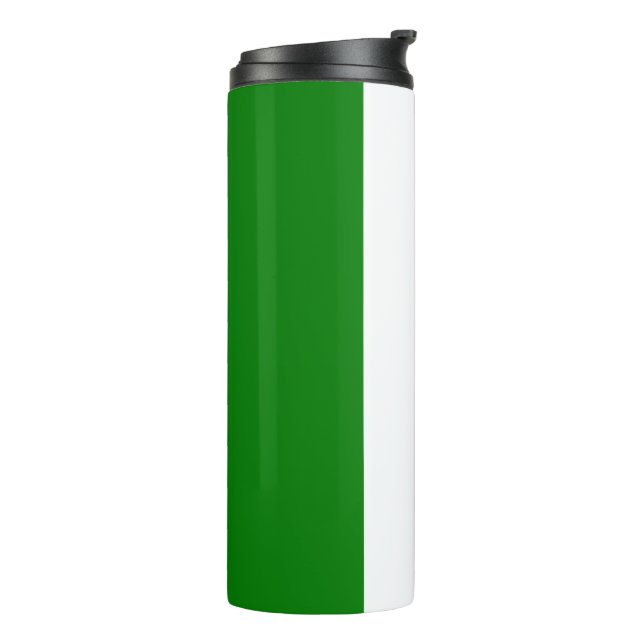Irish Flag Thermal Tumbler (Rotated Left)