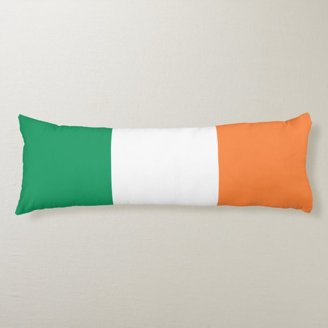 Irish Flag tpcnt Body Pillow (Front)