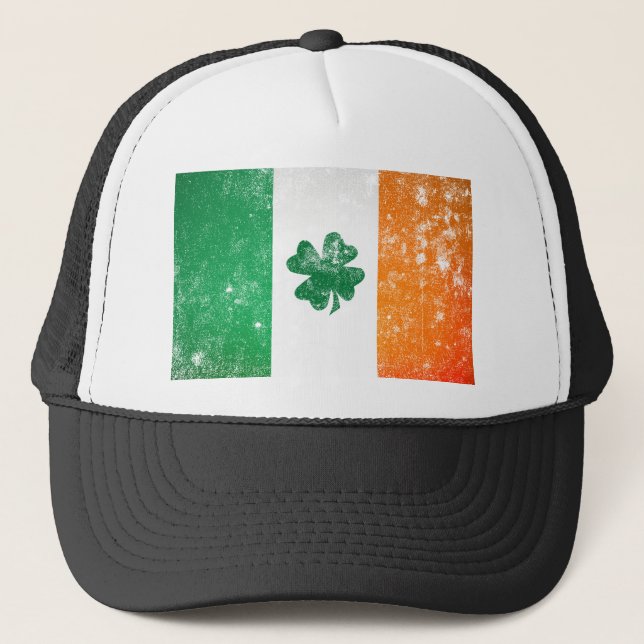 Irish Flag Trucker Hat (Front)