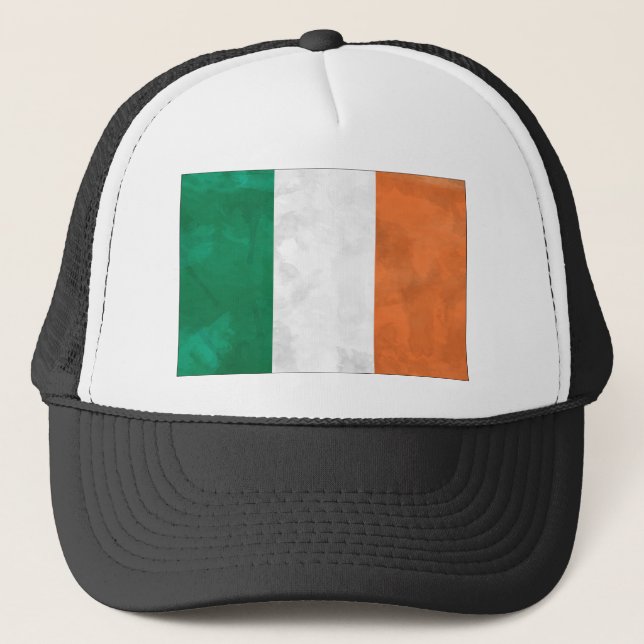 irish flag trucker hat (Front)